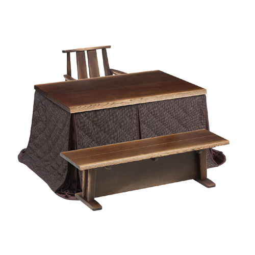 ダイニングこたつ 6点セット ハイタイプ テーブル 椅子×4 布団 長方形 150cm おしゃれ 4人 用 高さ調節 継脚 天然木 木製 シンプル ソファ テーブル 新生活 : こたつ テーブル ハイタイプ セット ダイニングこたつ